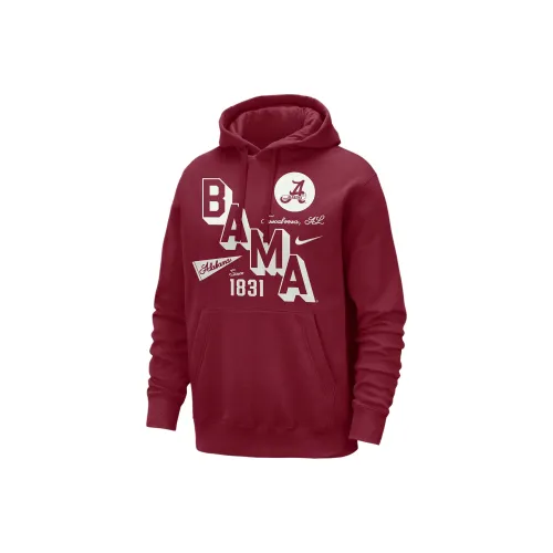 Nike Alabama Club Свитшот Мужской Темно-Красный