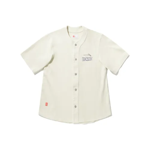 LINING T Рубашка Унисекс Кремовый Желтый