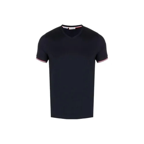 Moncler T Рубашка Мужская Морской Синий