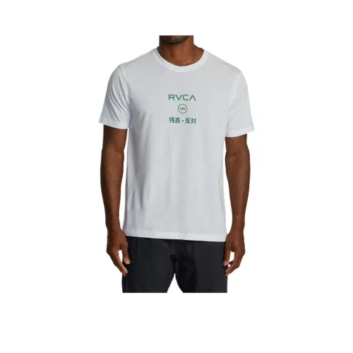 RVCA Белая Мужская Футболка