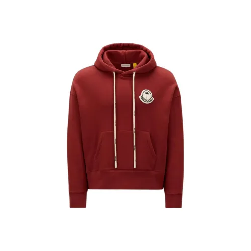 MONCLER GENIUS MONCLER GENIUS x PALM ANGEL Красный Унисекс Свитшоты