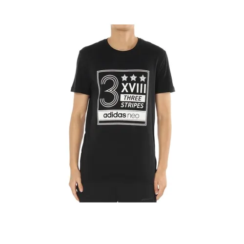 ADIDAS NEO M Fav WRLDCP T Рубашка Мужская Черная