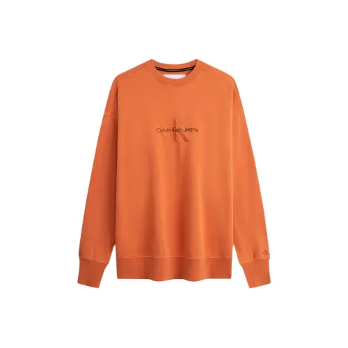 Calvin Klein Толстовка Мужская с воротом "Swallow's Neck" Красная