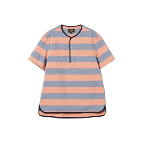 BEAMS x J. Crew T-Рубашка Мужская Розовая