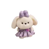 Фиолетовый, стиль Chanel, кролик