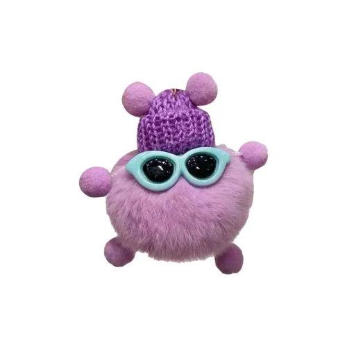 ZHICHUANGJIA Милый Little Coal Шар Куклы Плюшевый Брелок 8 см Высокий