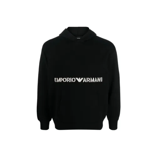 EMPORIO ARMANI FW23 Свитшот Мужской Черный