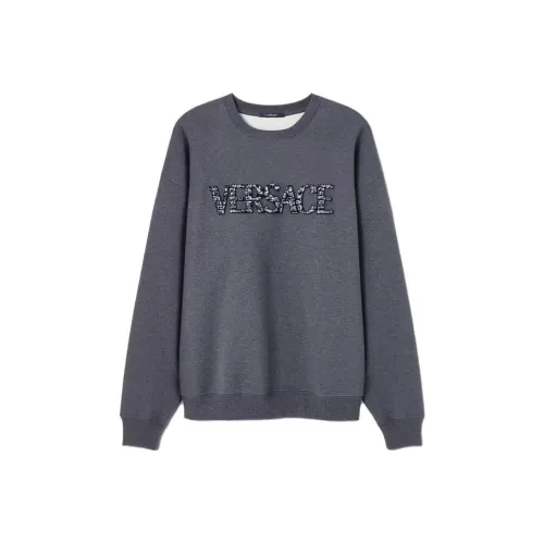 VERSACE Серый Мужской Свитшот