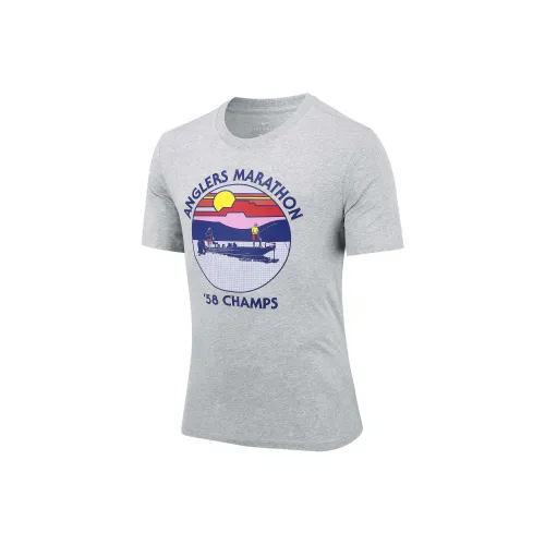 Nike T-Shirt Мужская Тонированный Темно-Серый