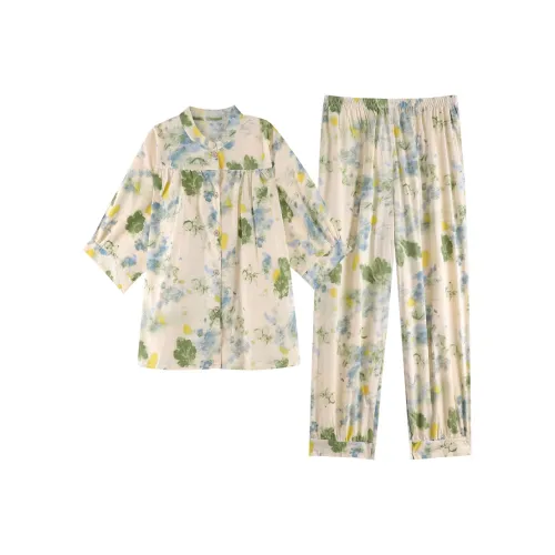 ZumashL Пижамный комплект женский Stream зеленый Water