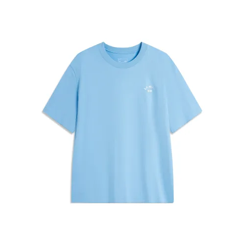 LINING Sports Life Collection Рубашка Мужская Светло-Морской Синий