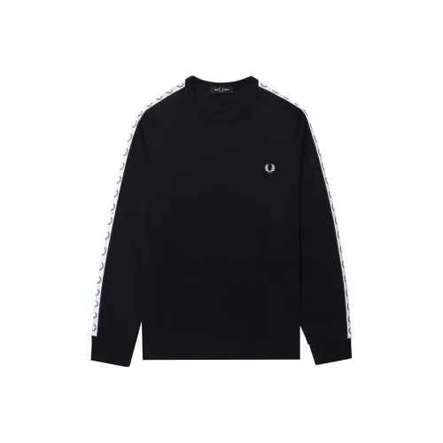 FRED PERRY Коллаборация FW24 T Рубашка Мужская Морской Синий