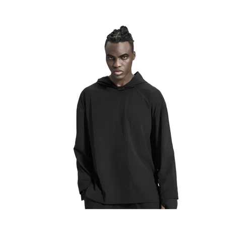 NORVINCY Однотонный худи с маской унисекс