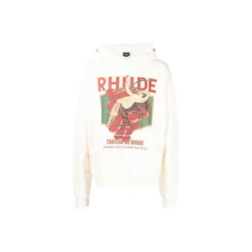 RHUDE Natural Men's Sweatshirts
