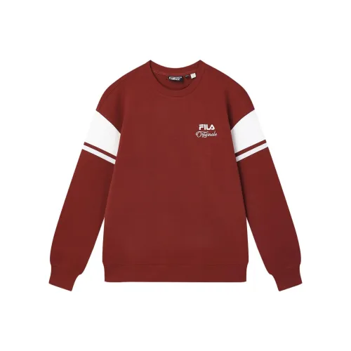 FILA Red Men's Sweatshirts FILA Красный Мужские Толстовки