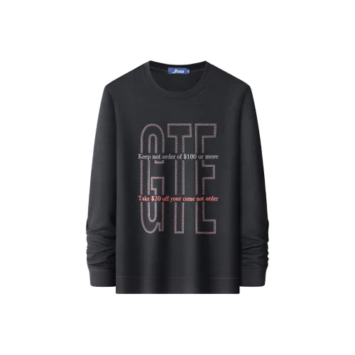 FORTEI Черные Мужские Свитшоты