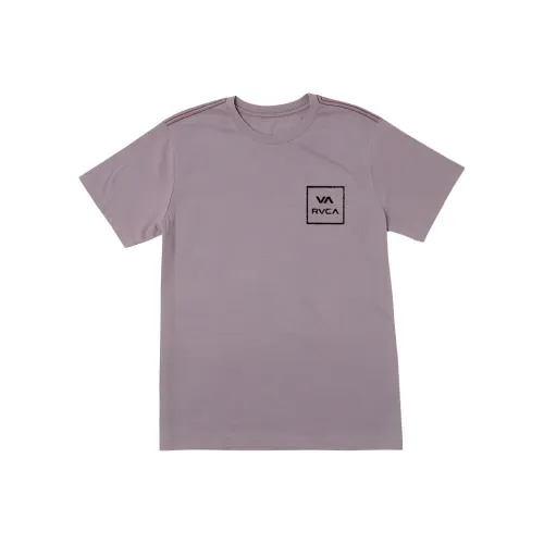 RVCA Серый Фиолетовый Мужская T-Рубашка