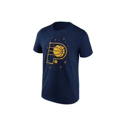 NBA Indiana Pacers Fanatics Т-рубашка Мужская Темно-синяя
