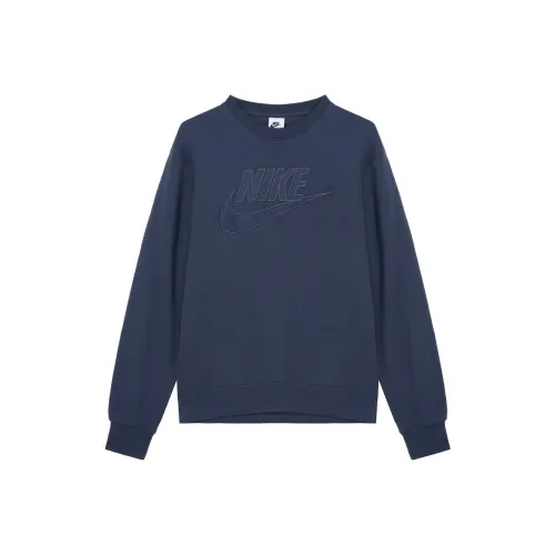 Nike Синий Мужской Свитшот