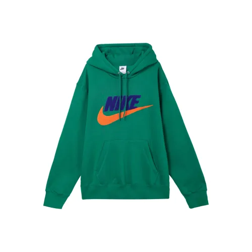 Nike Павлиний Зеленый Мужские Толстовки