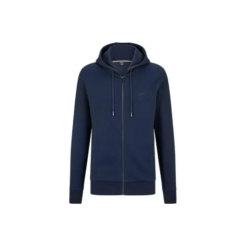 Hugo Boss SS22 Толстовка Мужской Темно-синий