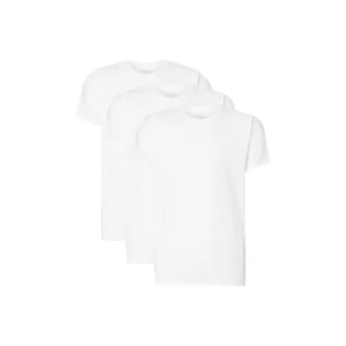 Calvin Klein T-Shirt Европейская версия Мужской 3 упаковки Белый