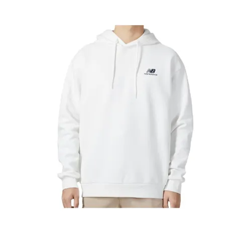 New Balance Свитшот Мужской Белый