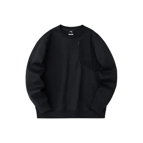 ANTA Outdoor Collection Толстовка Мужской Основной Черный