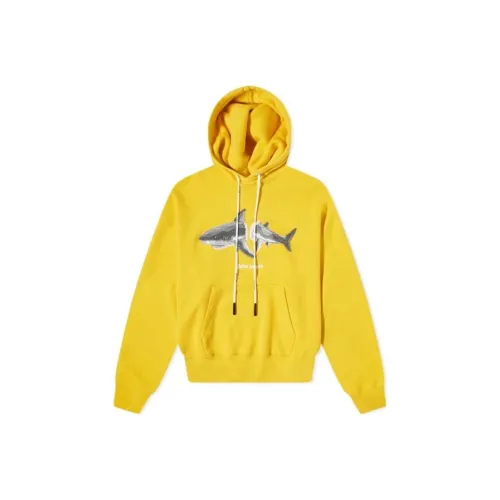 PALM ANGELS Желтые Мужские Свитшоты