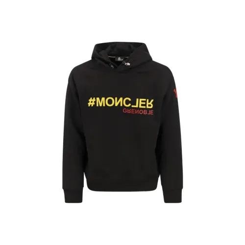 Moncler Grenoble Черные Мужские Свитшоты