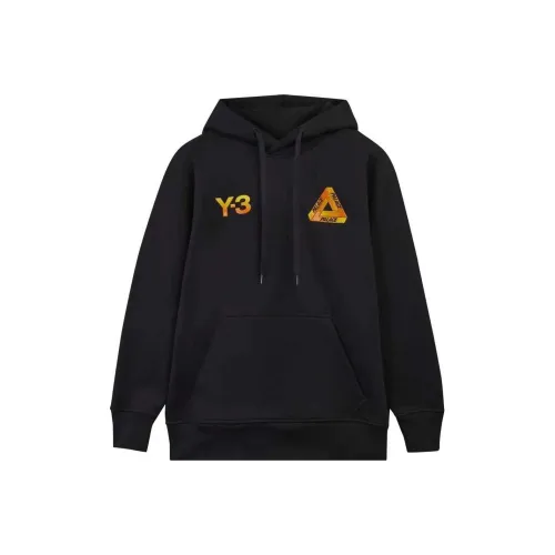 Y 3 X Дворцовый Co Брендированный Черный Унисекс Свитшоты