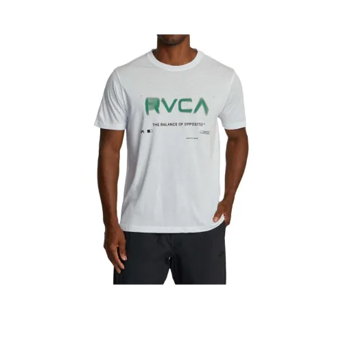 RVCA Белая Мужская Футболка
