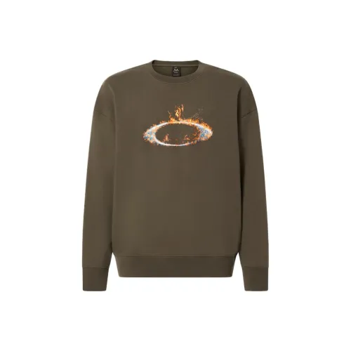 Oakley Mtl Solar Rail Crew T Рубашка Мужская Новая Темная Цвет PAINTBRUSH