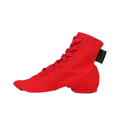 the red shoes Танцевальная обувь Высокие кеды Унисекс