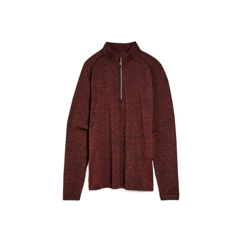 lululemon Metal Vent Tech Dope Нейлон Краситель T Рубашка Мужской Красный черный