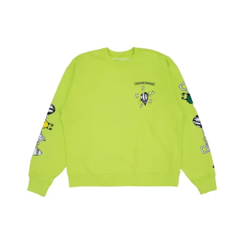 Chrome Hearts Зеленый Унисекс Свитшоты