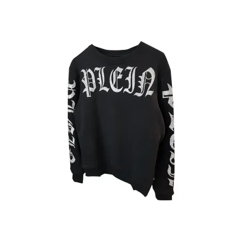 PHILIPP PLEIN Мужские черные свитшоты