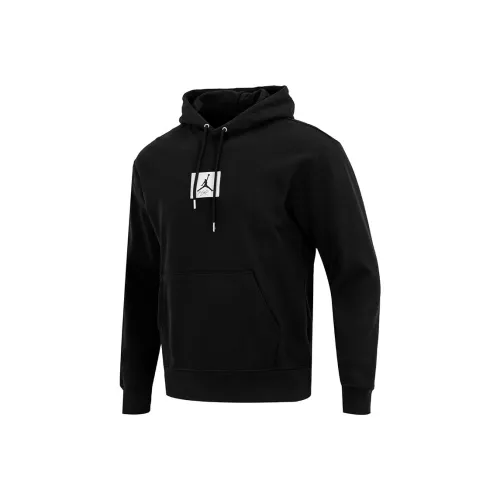 Jordan Jumpman Черный флис с подкладкой Мужские свитшоты