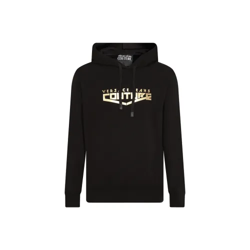 VERSACE JEANS COUTURE Черные Мужские Свитшоты