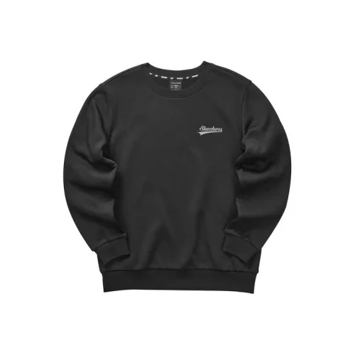 Skechers Свитшот Унисекс Угольный Черный