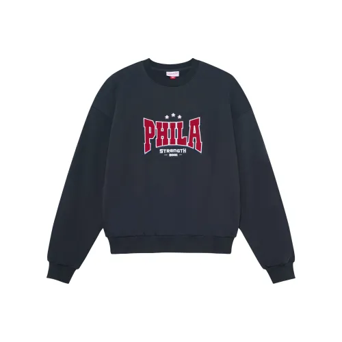 Mitchell Ness Серый Унисекс Свитшоты