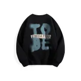 Черный с круглым вырезом