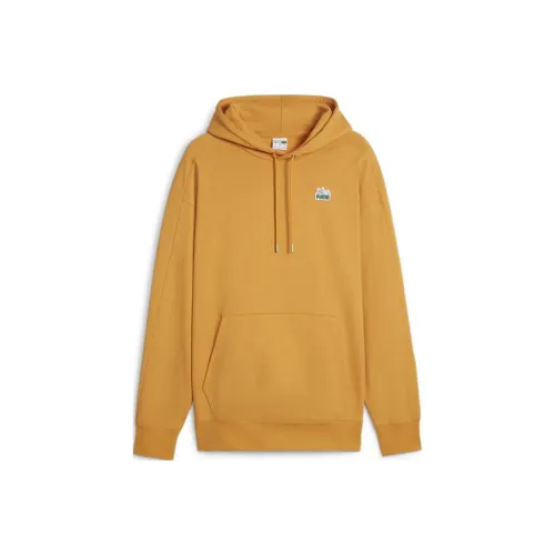 PUMA T7 SUPER T7 FOR THE FANBASE Super Puma Hoodie TR Свитшот Мужской Желтый