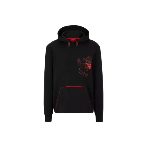 Hugo Boss Черные Мужские Свитшоты