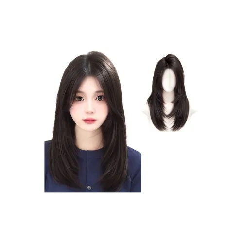 TIANKONGSHU Корректирующий высокий уровень парик для волос на ключицу