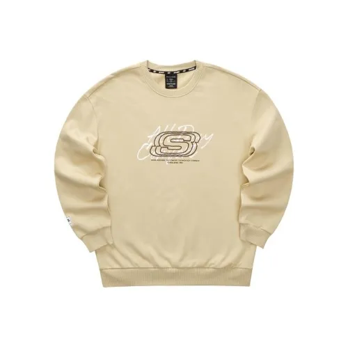Skechers Цвет ирландских сливок Унисекс Свитшоты