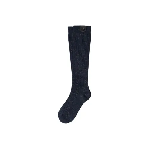 Brunello Cucinelli 1 шт Синий Женские Колено высокие Носки