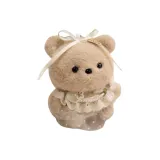 Платье из цветочного кружева - медвежонок