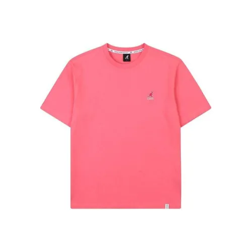 KANGOL Розовая унисекс футболка