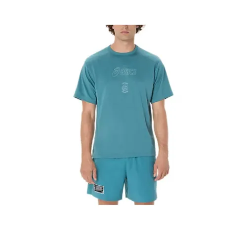 Asics MIDTOWN KRAKENS T-Shirt Мужской Atlantis Blue